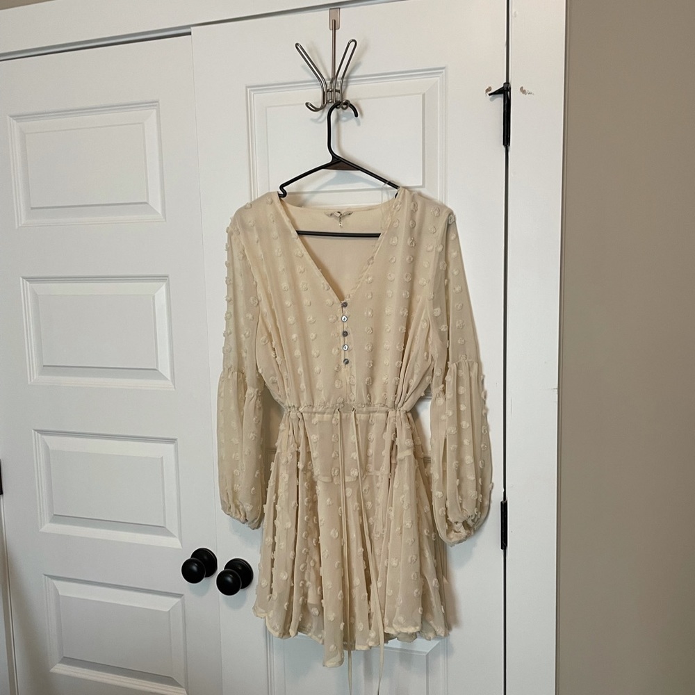 Cream Dress